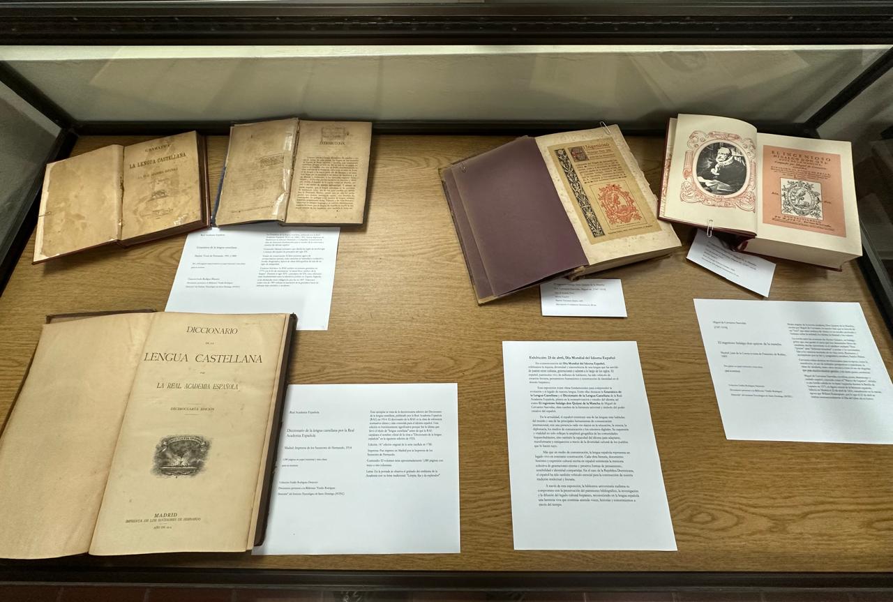 La Biblioteca Emilio Rodríguez Demorizi celebra el Día del Libro y del Idioma Español